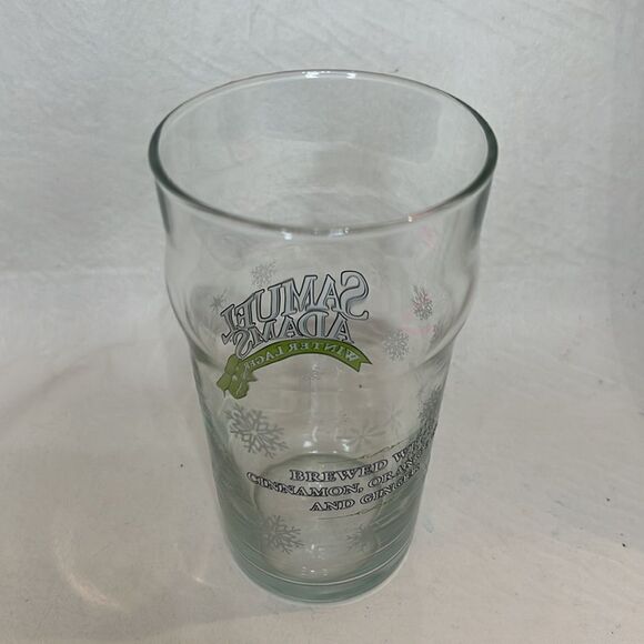 Samuel Adams Winter Lager 16 Oz 5 3/4 In Tall Brewed Cinnamon Ginger Orange Zest - Picture 2 of 5